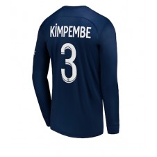 Paris Saint-Germain Presnel Kimpembe #3 Hemmatröja 2022-23 Långa ärmar